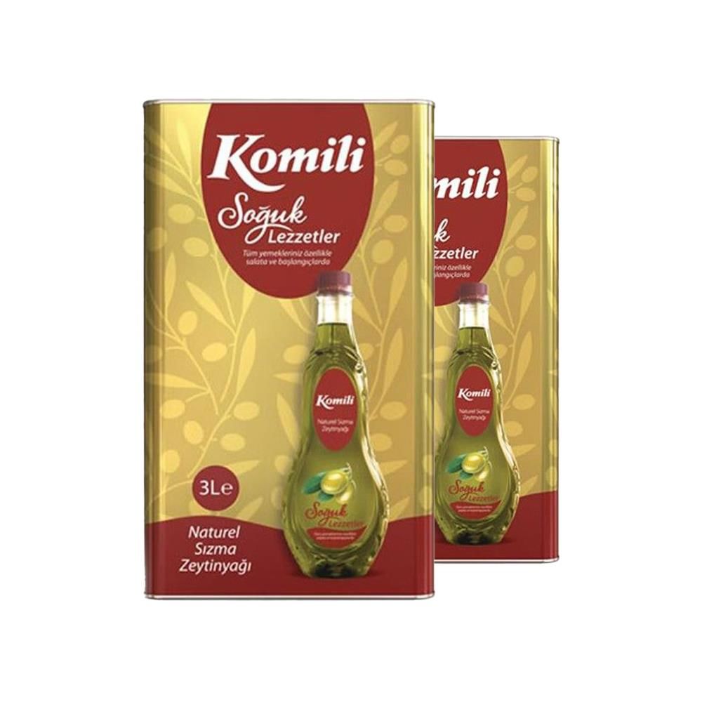 Komili Sızma Zeytinyağı 3 lt x 2