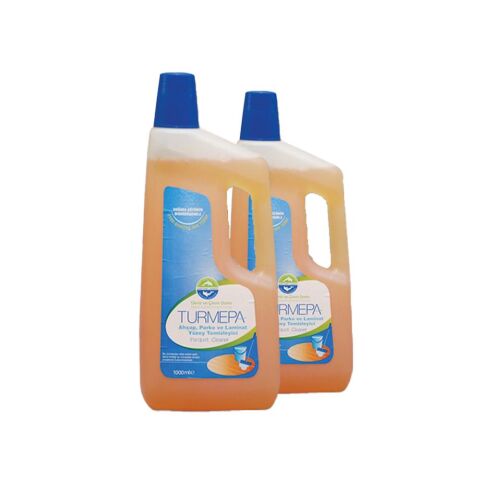 Turmepa Ahşap, Parke ve Laminat Yüzey Temizleyicisi 1000 ml x 2