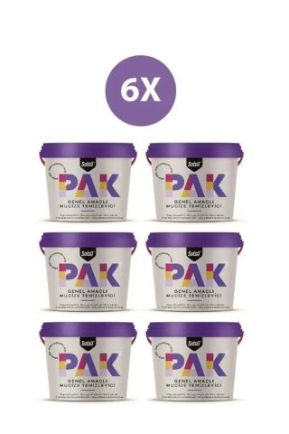 Selsil Pak Genel Amaçlı Mucize Temizleyici 6 Lı 500 Gr