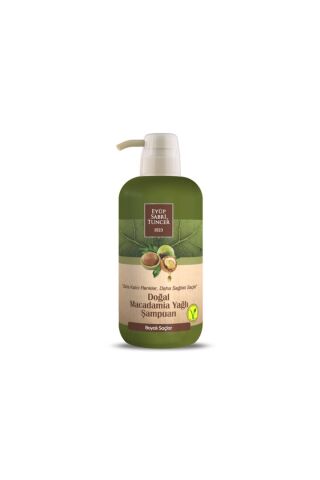 Doğal Macadamia Yağlı Şampuan 600 ml