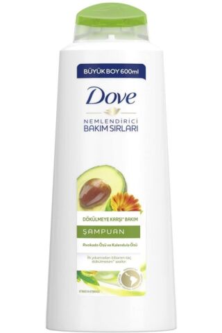 Avokado Yağı Ve Kalendula Özlü Dökülmeye Karşı Saç Bakım Şampuanı 600 ml