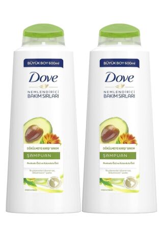 Dökülmeye Karşı Avakado Ve Kalendula Özlü Şampuan 600 Ml *2 Adet