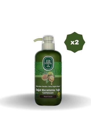 Eyüp Sabri Tuncer Macadamia Şampuan 600 ML - 2 Adet