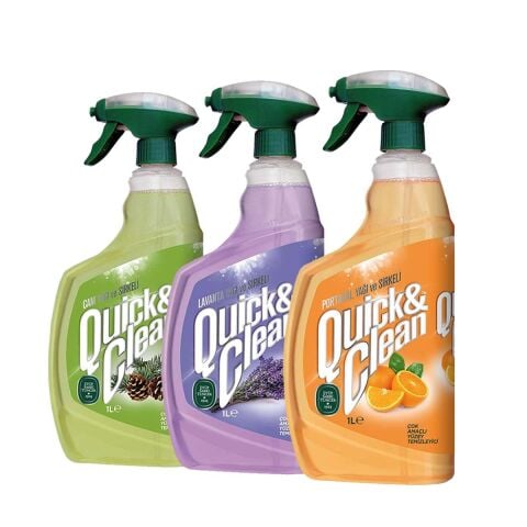 Eyüp Sabri Tuncer Quick & Clean Yüzey Temizleyicisi 1 lt x 3
