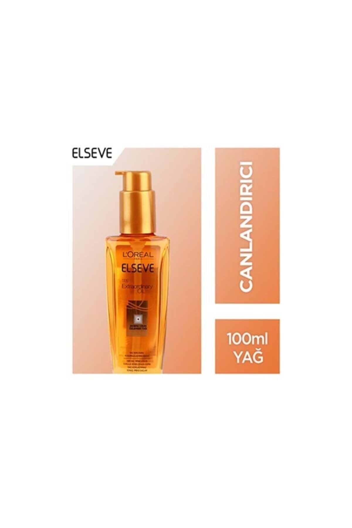 Elseve Saç Bakım Yağı Mucizevi Bakım Yağı 100ml Besleyici