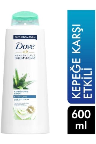 Dove Aloe Vera ve Elma Sirkeli Kepeğe Karşı Etkili Şampuan 600 ML