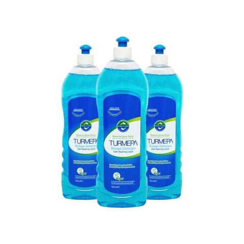 Turmepa Elde Yıkama Bulaşık Deterjanı 750 ml X 3 Adet