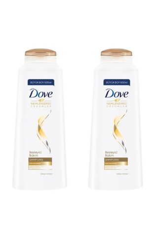 Dove Besleyici Bakım Şampuan  600 ml 2 Adet