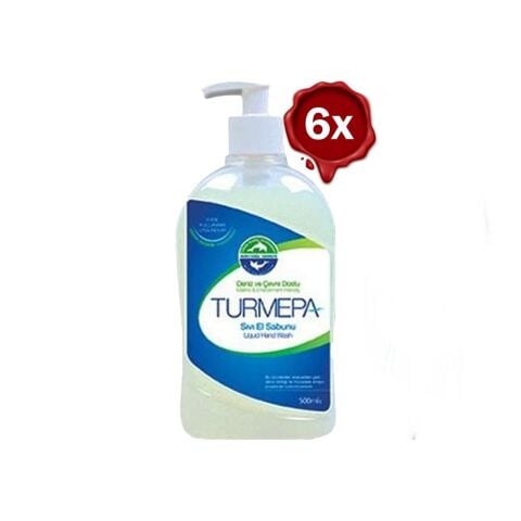 Turmepa Sıvı Sabun 500 ml x 6