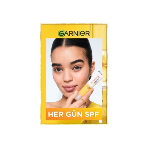 Garnier Günlük Güneş Koruyucu Fluid Yüz Kremi Görünmez Doku
