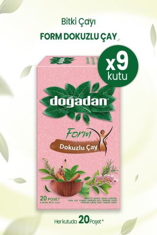 Doğadan Form Dokuzlu Çay 20li x 9 Adet