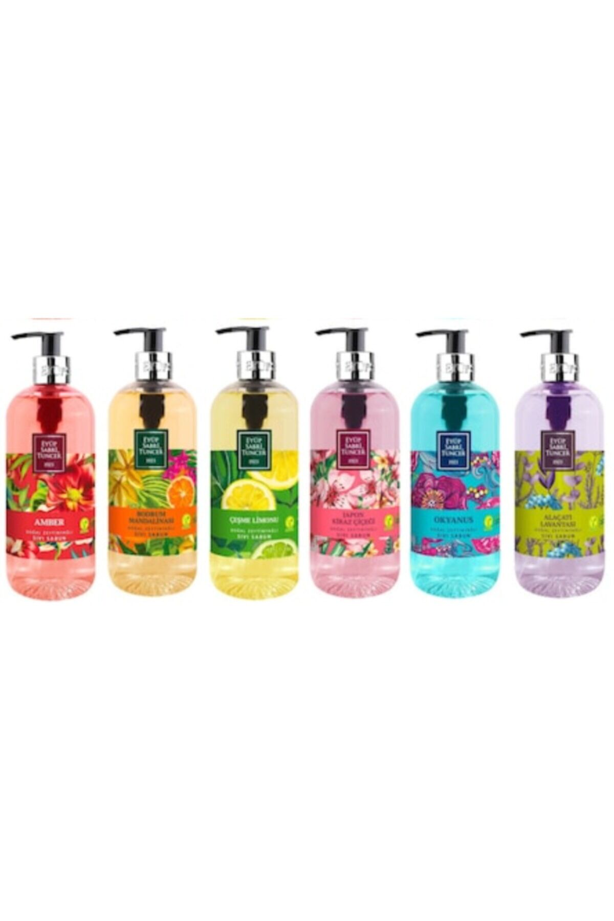 Eyüp Sabri Tuncer Karma Sıvı Sabun Seti 500 ml x 6