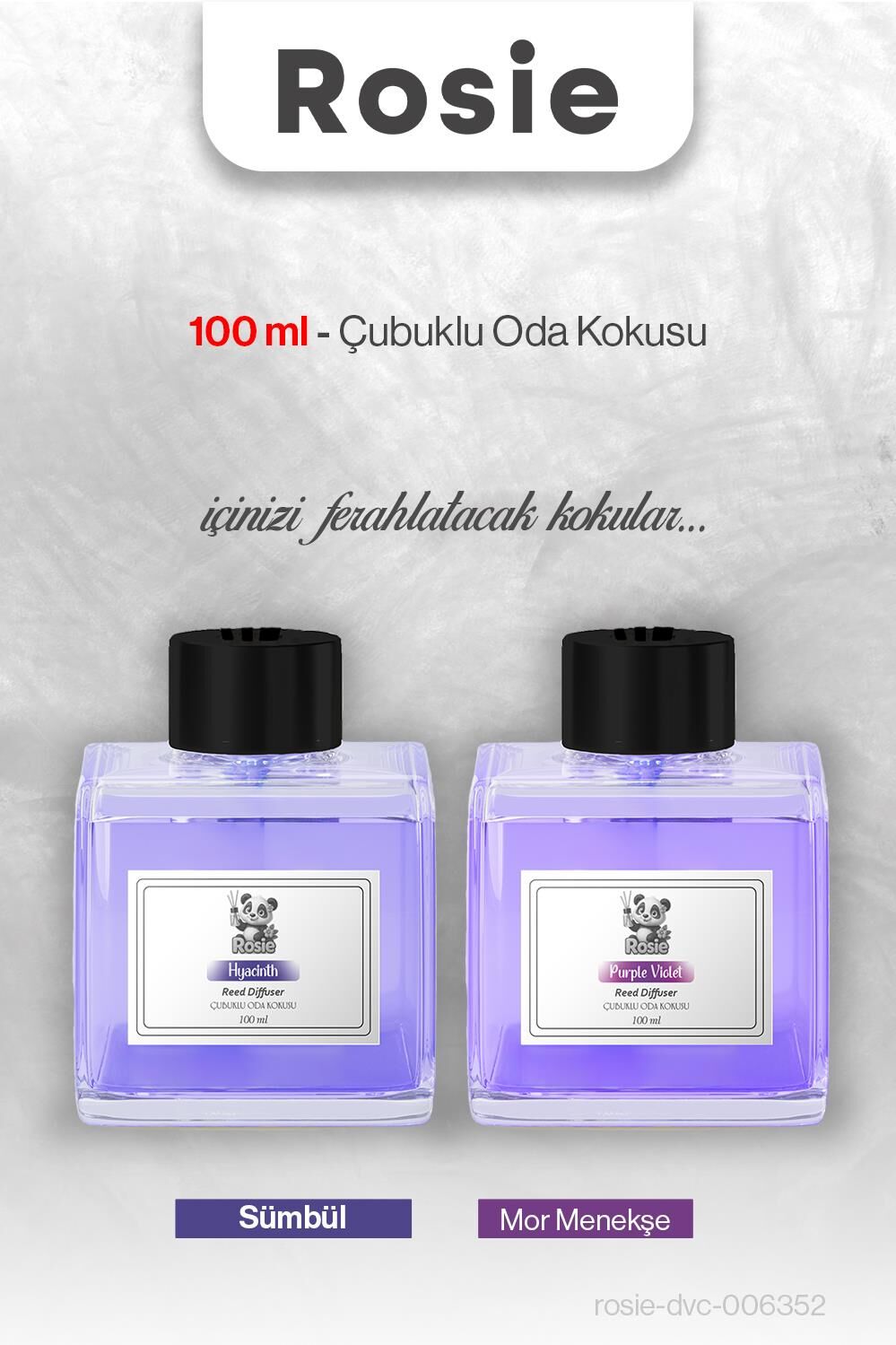 Sümbül ve Mor Menekşe ROSIE Çubuklu Oda Kokusu 100 ml