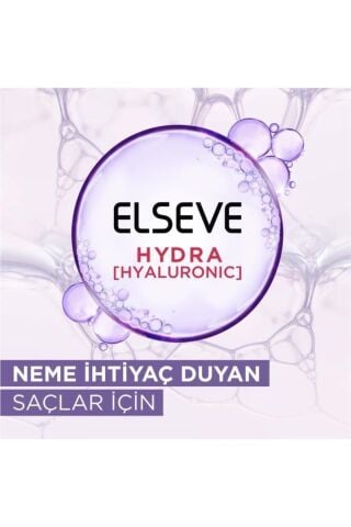Elseve Hydra Hyaluronik Şampuan 390 Ml,bakım Kremi 390 ml Ve Maske 300 ml