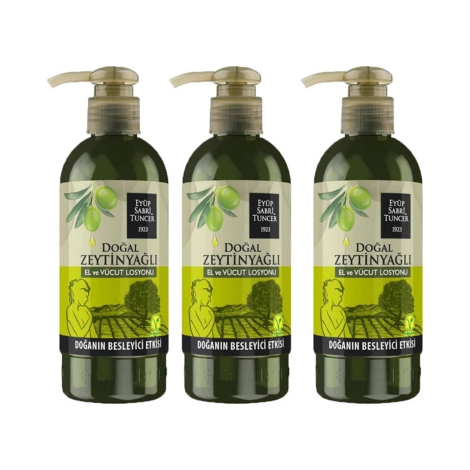 Eyüp Sabri Tuncer Doğal Zeytinyağlı El Ve Vücut Losyonu 250 ml x 3