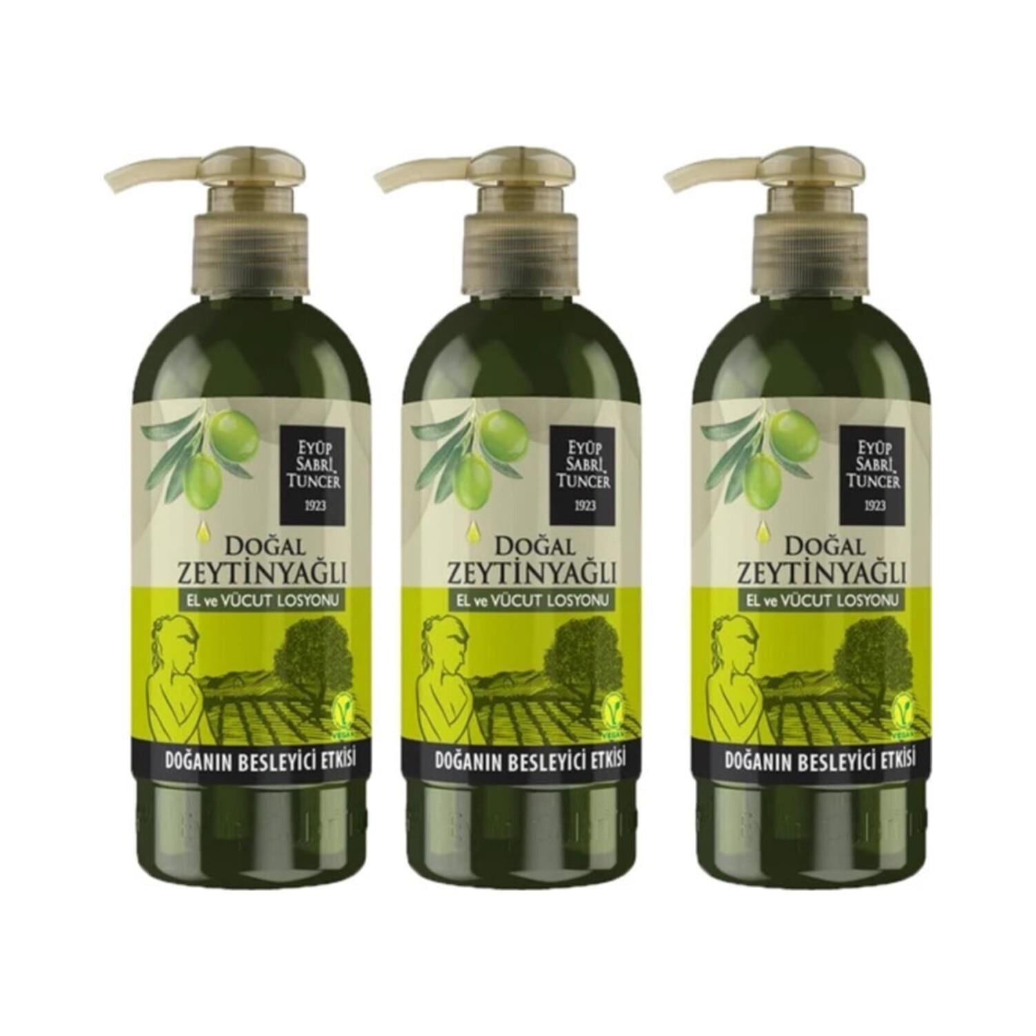 Eyüp Sabri Tuncer Doğal Zeytinyağlı El Ve Vücut Losyonu 250 ml x 3