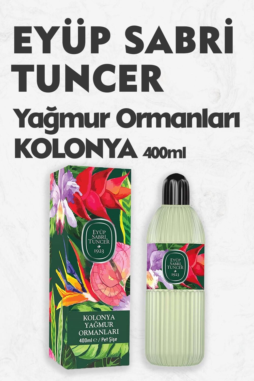 Eyüp Sabri Tuncer Yağmur Ormanları Kolonya Pet Şişe 400 ml