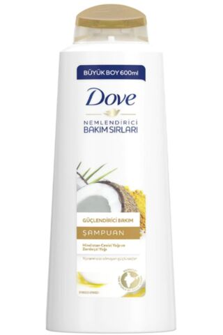 Dove Hindistan Cevizi Özlü Güçlendirici Saç Bakım Şampuanı 600 ml