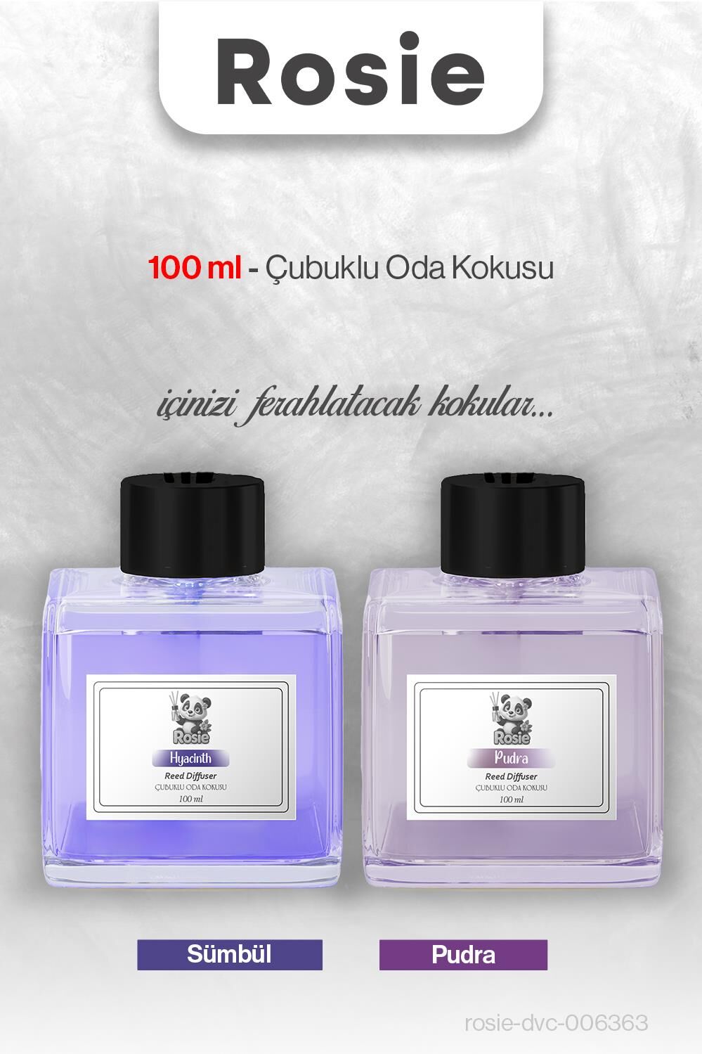 Sümbül ve Pudra ROSIE Çubuklu Oda Kokusu 100 ml