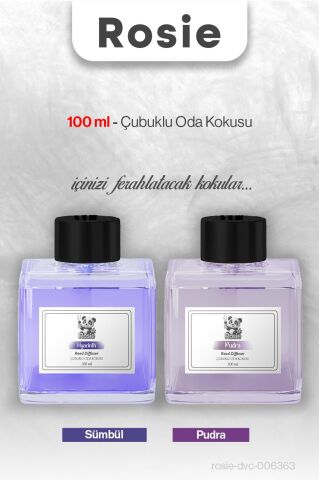 Sümbül ve Pudra ROSIE Çubuklu Oda Kokusu 100 ml