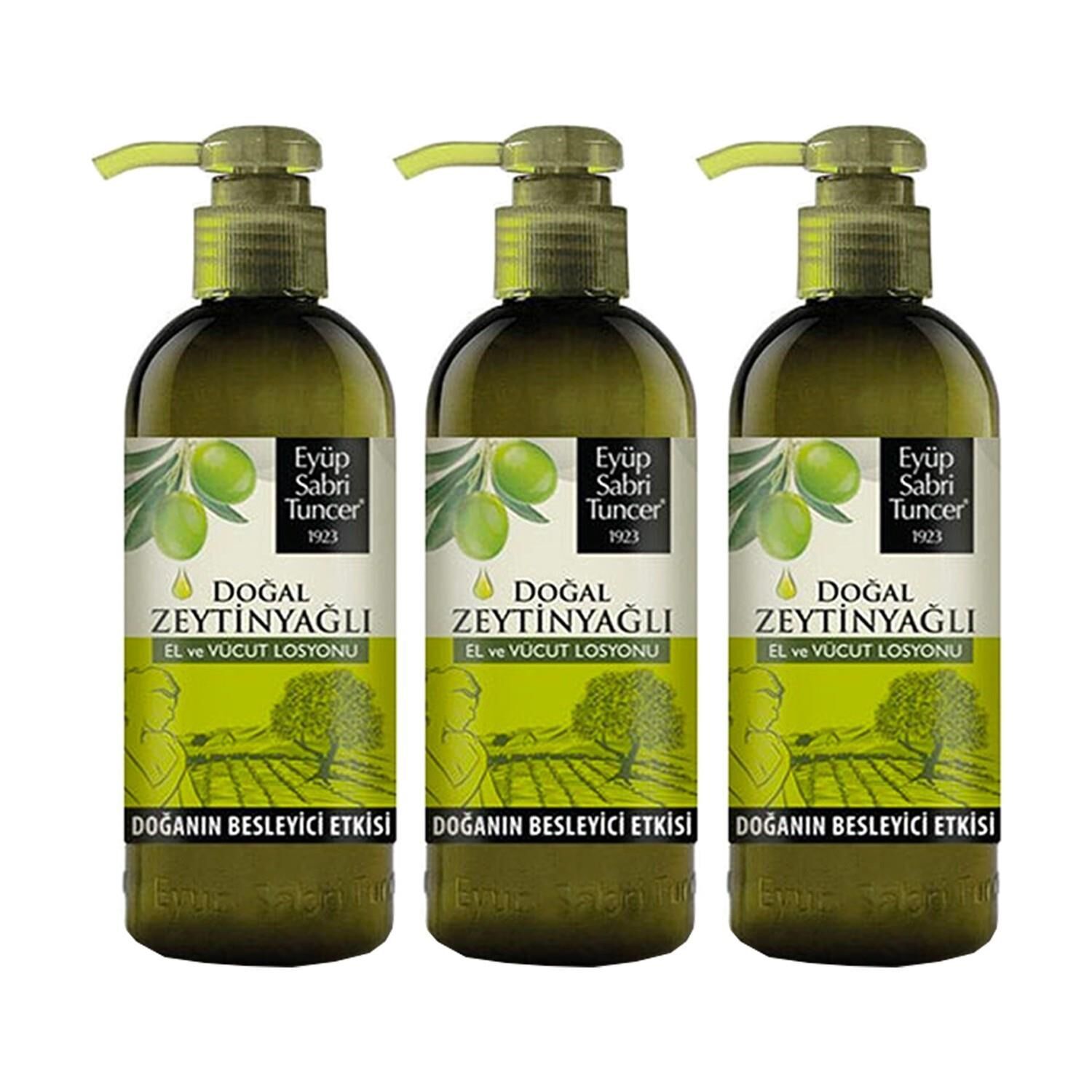 Eyüp Sabri Tuncer Doğal Zeytinyağlı El Ve Vücut Losyonu 250 ml x 3