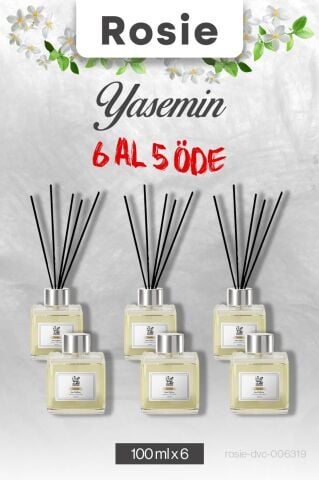 Yasemin 6 AL 5 ÖDE, Rosie Çubuklu Oda Kokusu 100 ml