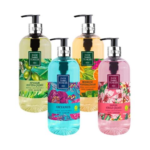Eyüp Sabri Tuncer Mandalina, Okyanus, Kiraz Ve Zeytin Çiçeği Sıvı Sabun