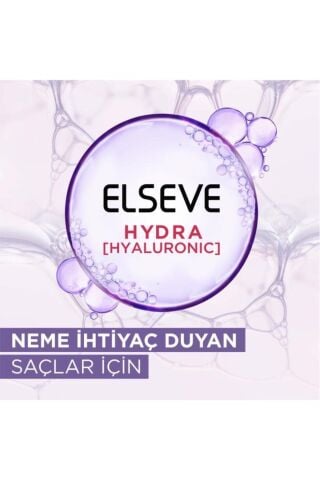 Elseve Hydra Hyaluronik Şampuan 390 ml Ve Bakım Kremi 390 ml
