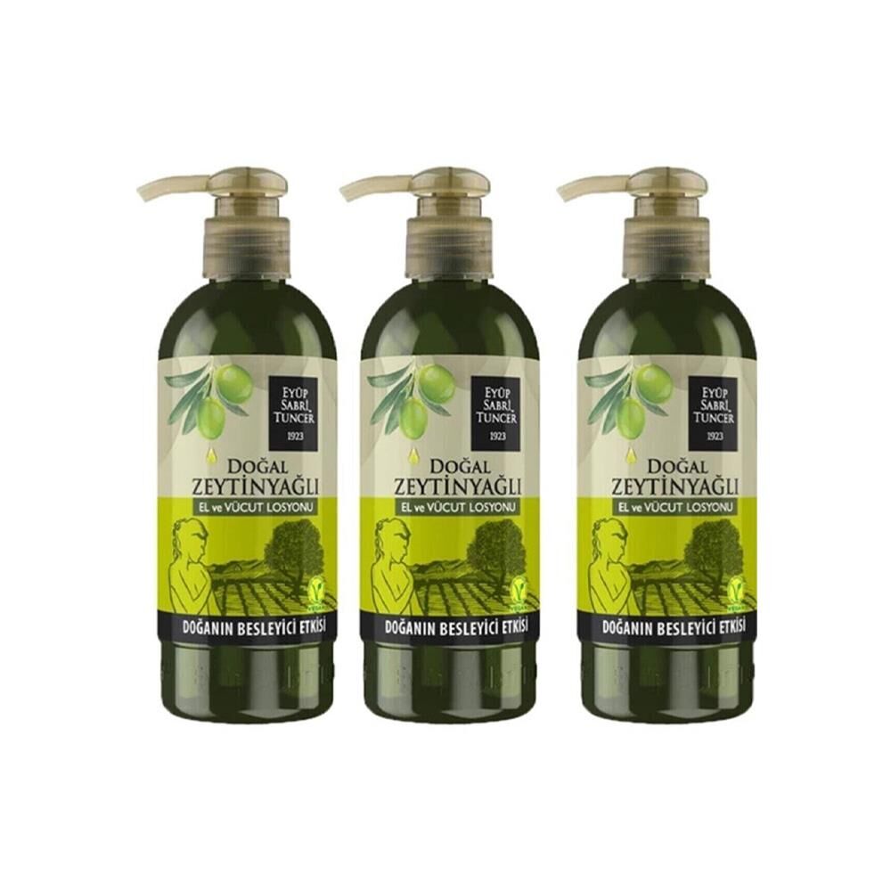 Eyüp Sabri Tuncer Doğal Zeytinyağlı El Ve Vücut Losyonu 250 ml x 3