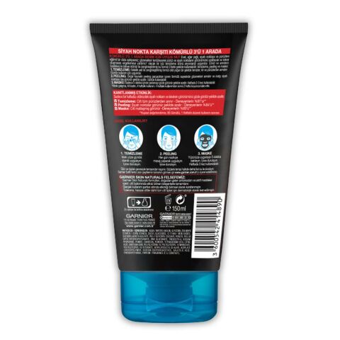 Garnier Kömür 3' ü 1 Arada Saf & Temiz 150 ml