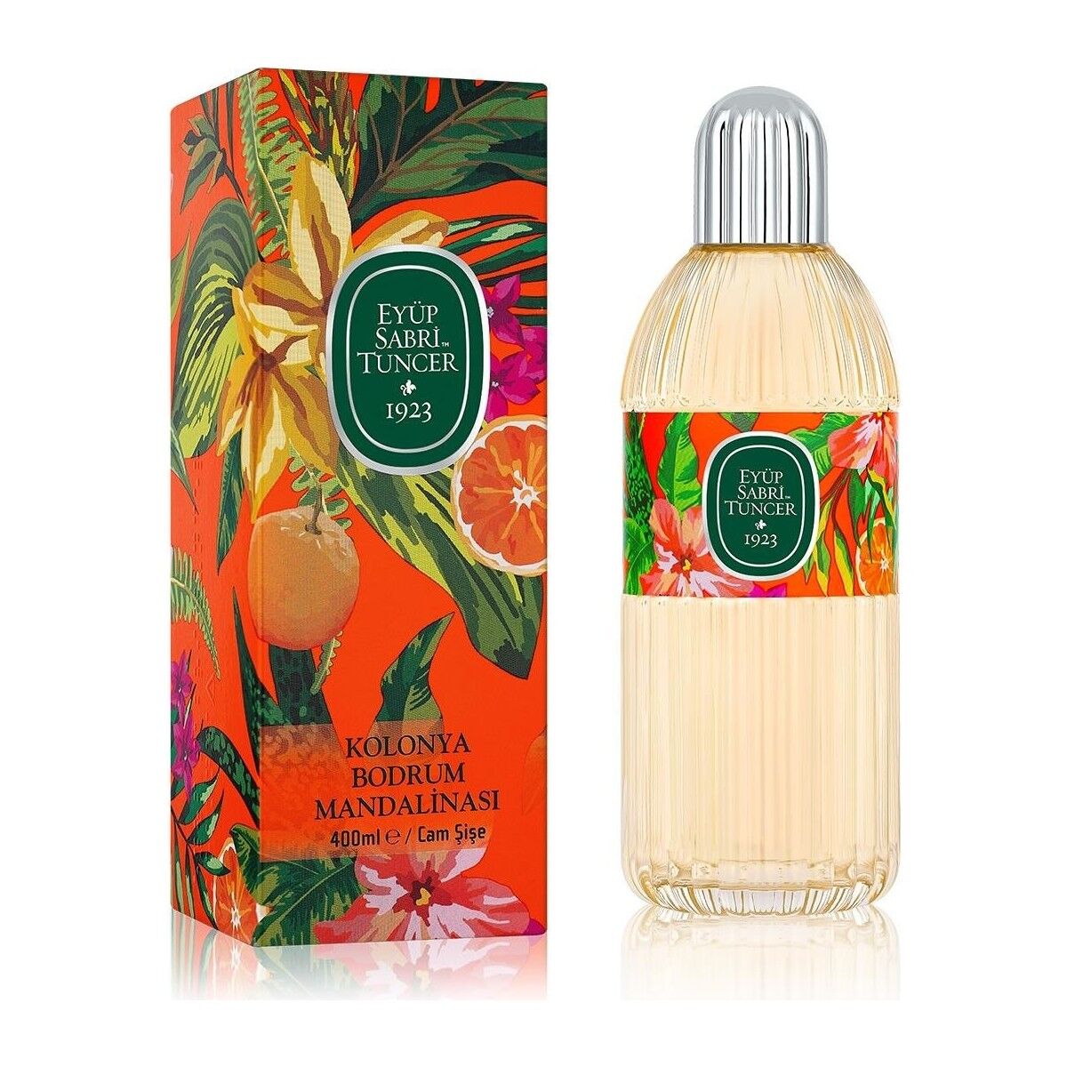 Bodrum Mandalinası Kolonyası 400 ml - Cam Şişe