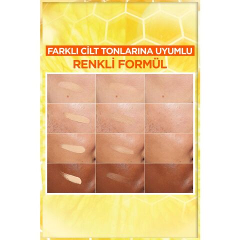Garnier Günlük Güneş Koruyucu Fluid Yüz Kremi Işıltılı Doku