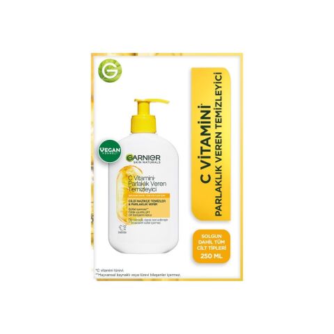 Garnier C Vitamini Parlaklık Veren Temizleyici 250 ml