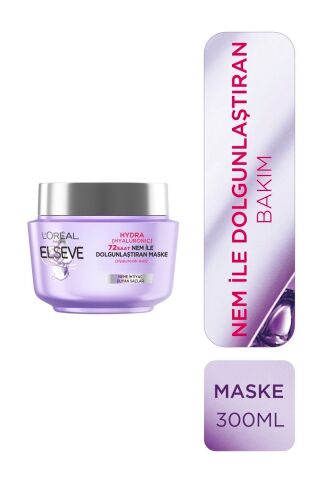 Elseve Intense Moisture Hydra Hyaluronic Plumping Mask with 72 Hour Moisture 300ml