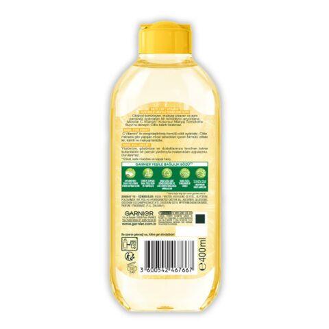 Garnier Micellar Kusursuz Makyaj Temizleme Suyu C Vitamini 400 ml