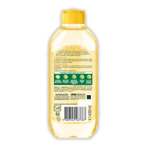 Garnier Micellar Kusursuz Makyaj Temizleme Suyu C Vitamini 400 ml