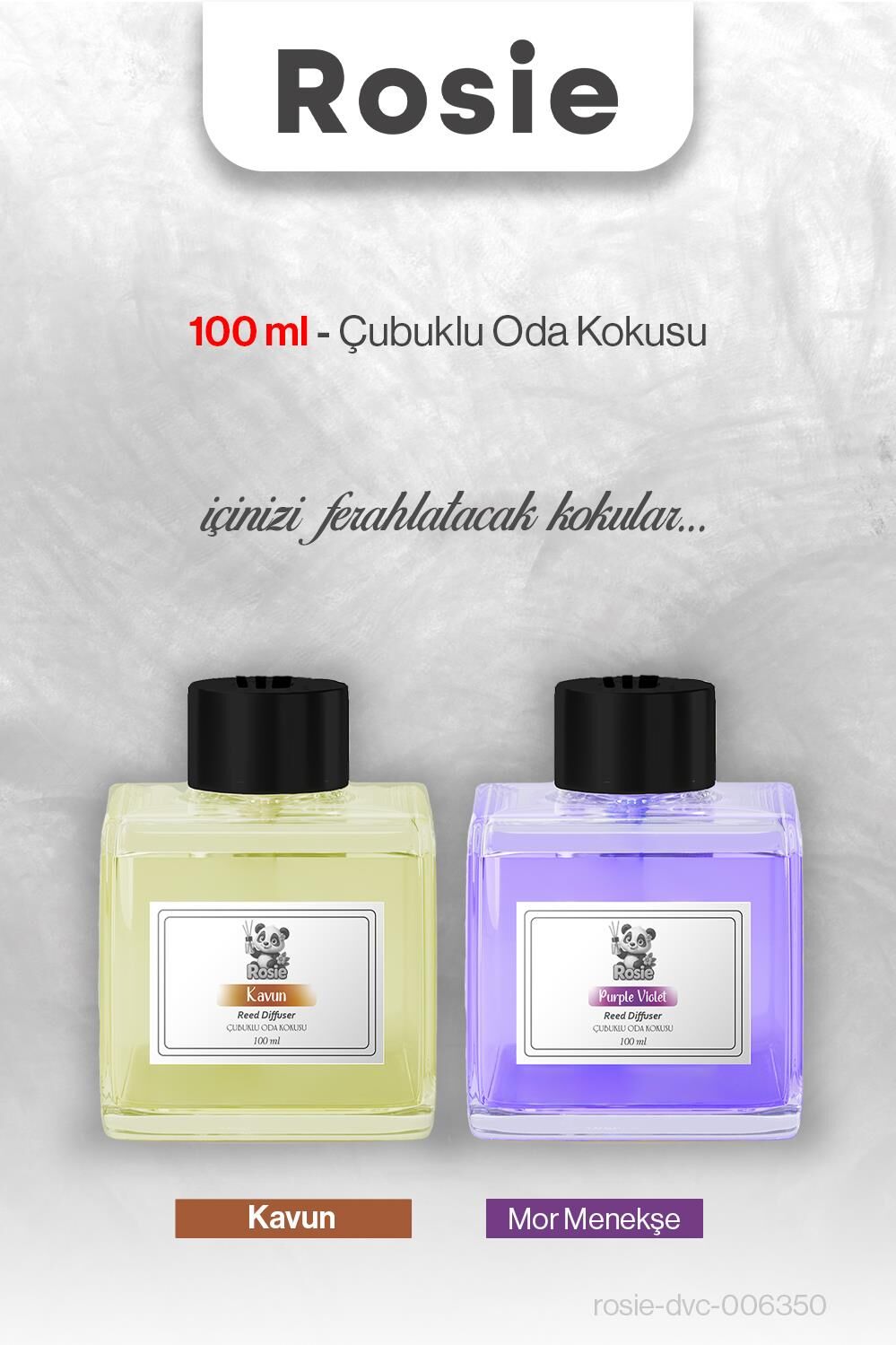 Kavun ve Mor Menekşe ROSIE Çubuklu Oda Kokusu 100 ml