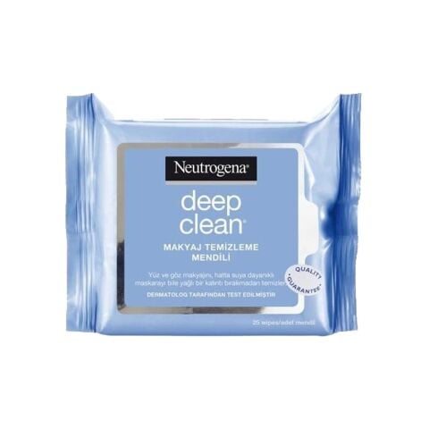 Neutrogena Deep Clean Makyaj Temizleme Mendili 25' li