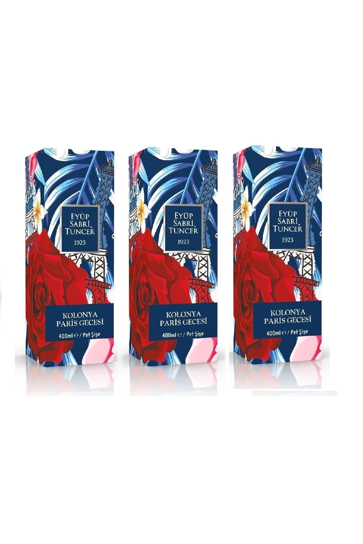 Eyüp Sabri Tuncer Paris Gecesi Kolonyası Pet Şişe 400 ML x 3