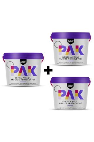 Selsil Pak Genel Amaçlı Mucize Temizleyici 500 gr x 3 Adet