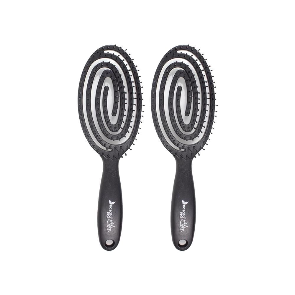 Nascita Üç Boyutlu Flexible Saç Fırçası Siyah x 2
