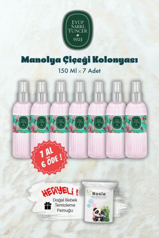 Manolya Çiçeği Kolonyası 150 ML 7 AL 6 ÖDE ve ROSIE Hediye