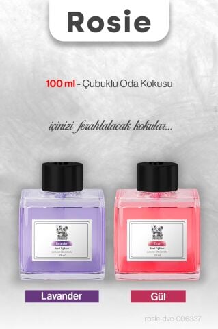 ROSIE Lavanta ve Gül Çubuklu Oda Kokusu 100 ml