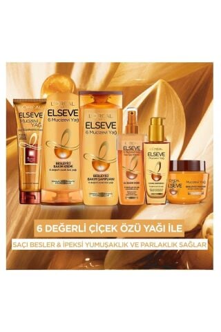 Elseve 6 Mucizevi Yağ Saç Bakım Ve Besleyici Maske 300 Ml.