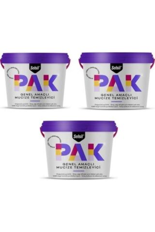 Selsil 3 x 500gr Pak Mucize Temizleyicisi Genel Amaçlı