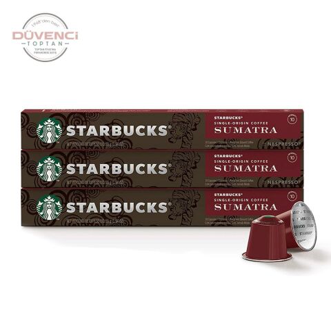 Starbucks Sumatra Kapsül Kahve 10 Adet x 3