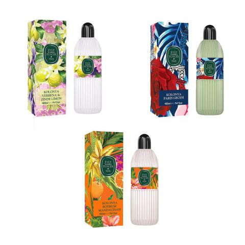Eyüp Sabri Tuncer Kolonya Bodrum Mandalinası, Verbena & Zinde Limon ve Paris Gecesi