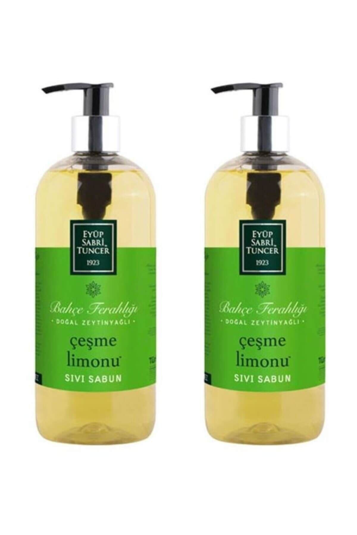 Eyüp Sabri Tuncer Çeşme Limonu Doğal Zeytinyağlı Sıvı Sabun 500 ml x 2 Adet