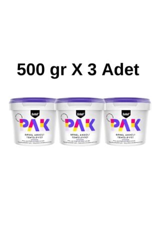 Selsil 3 Adet Pak Genel Amaçlı Mucize 500 gr