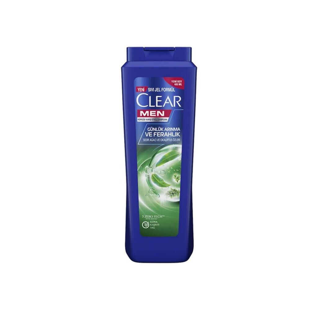 Clear Men Şampuan Günlük Arınma ve Ferahlık 485 ml